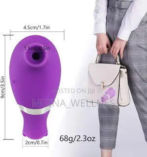 Quiet Clito Sucking Vibrator With Nipple Stimulator,