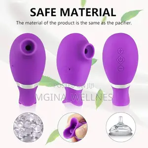 Quiet Clito Sucking Vibrator With Nipple Stimulator,
