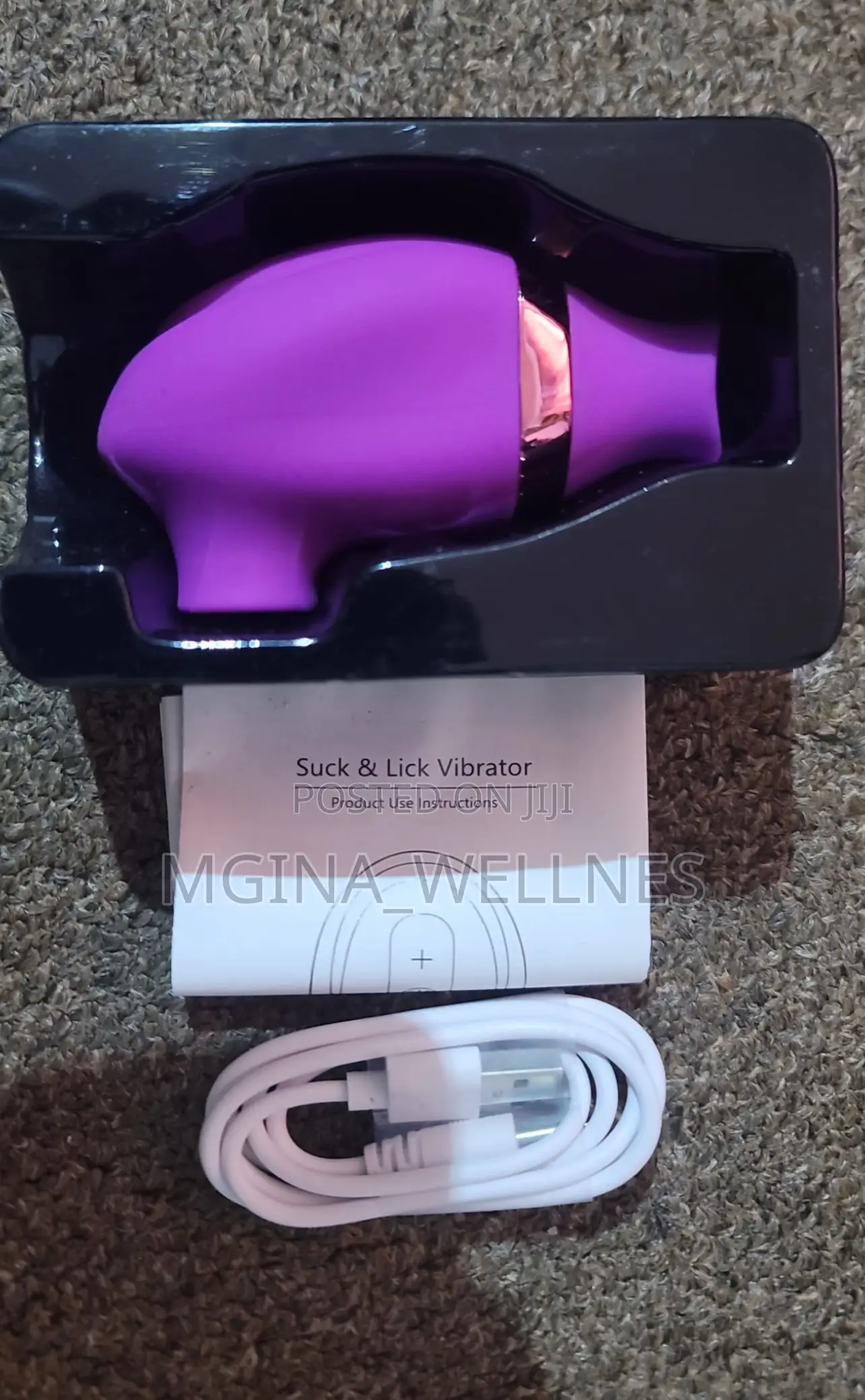 Quiet Clito Sucking Vibrator With Nipple Stimulator,