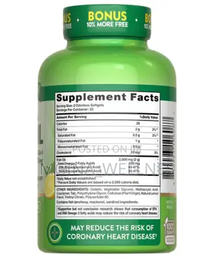 Nature's Truth Odorless Lemon Flavor Fish Oil