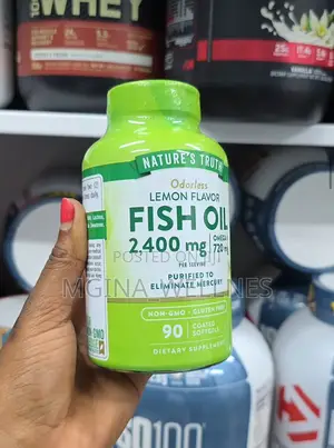 Nature's Truth Odorless Lemon Flavor Fish Oil