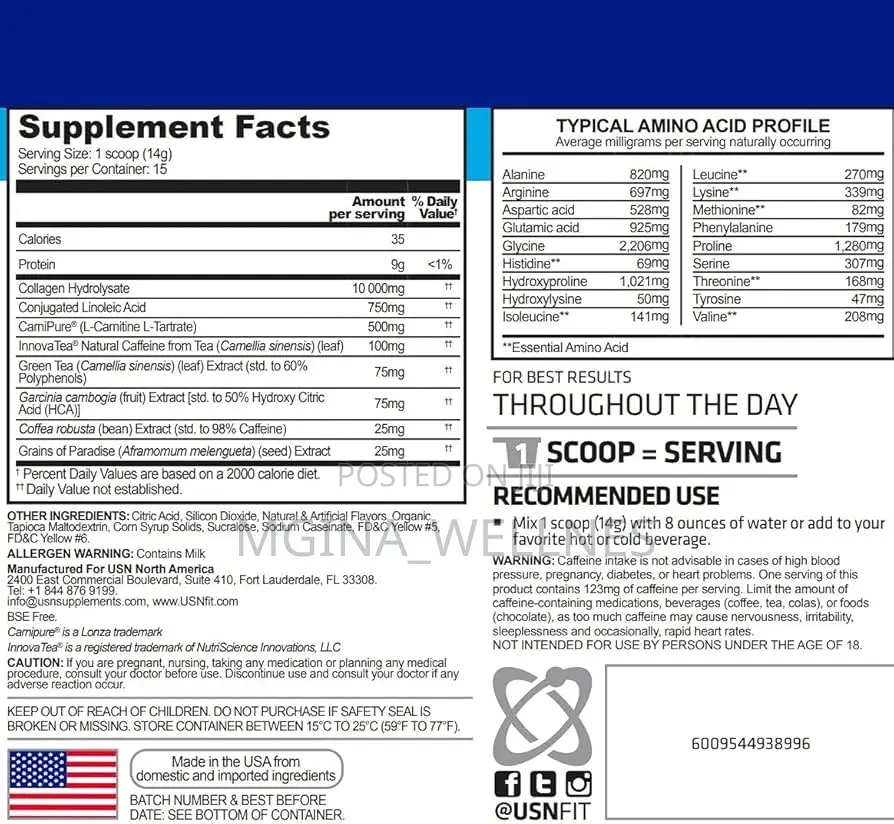 Usn Weight Loss Collagen