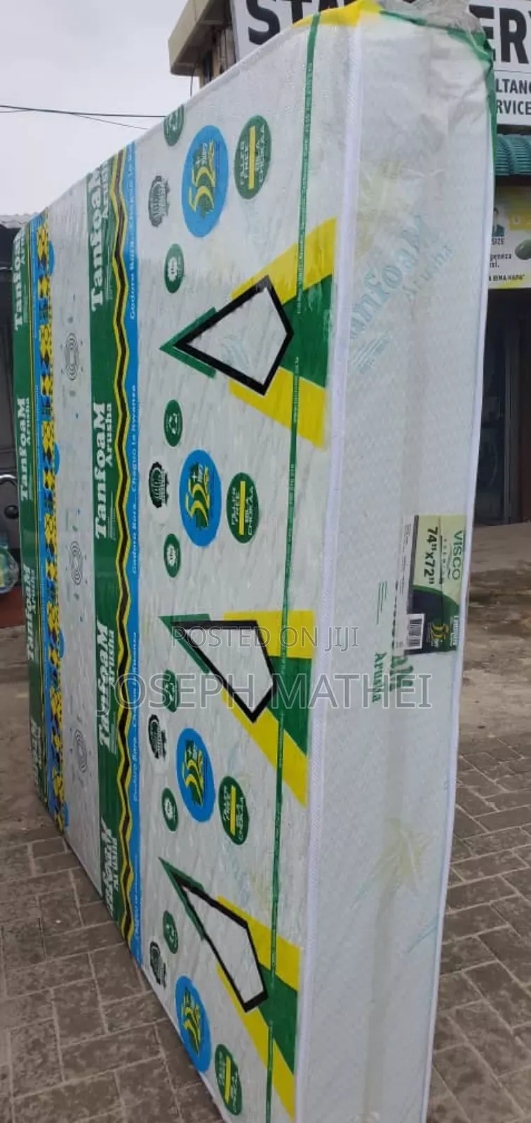 Visco Premium Memory Foam Mattress 6x6 Inch 10