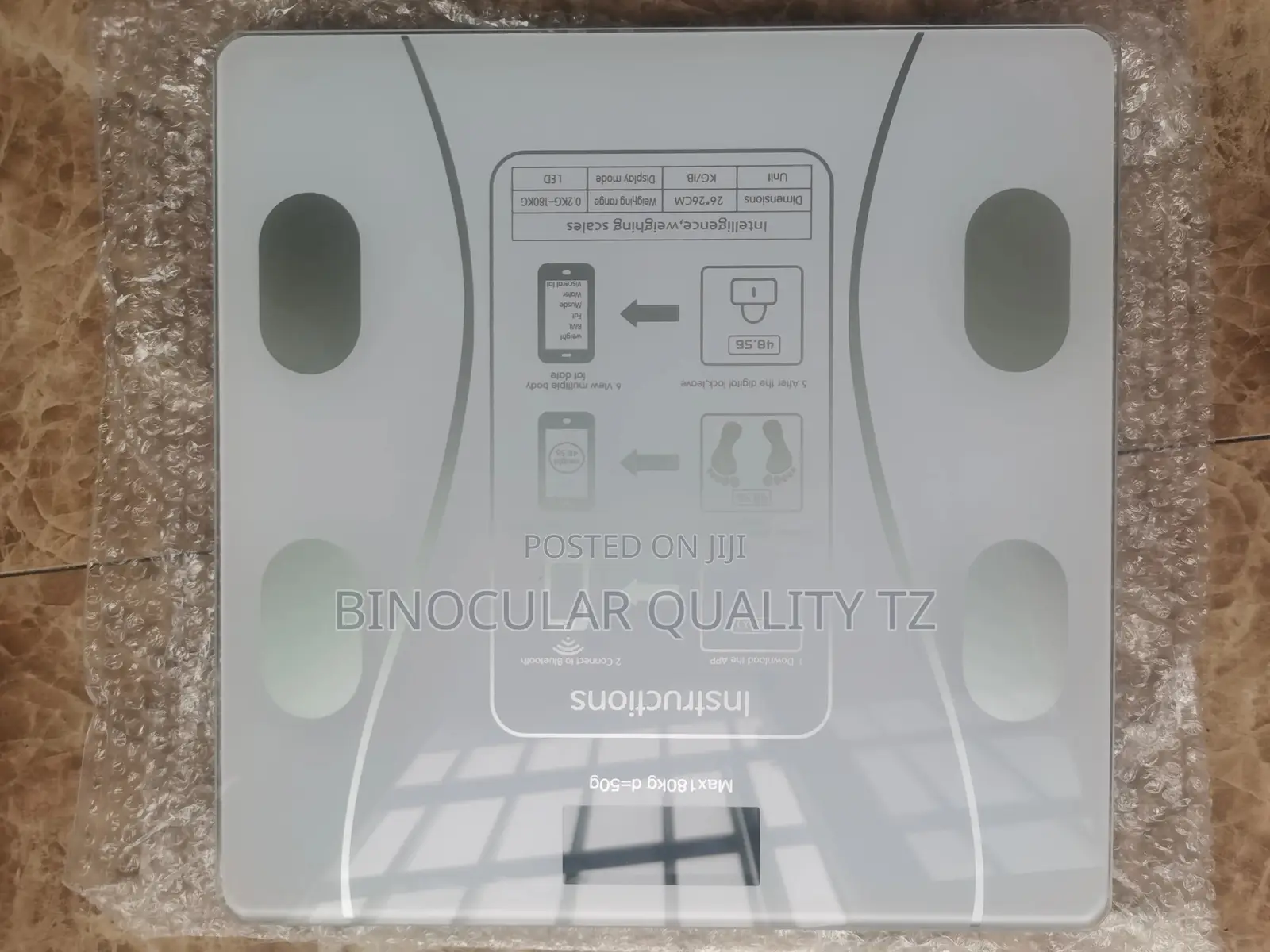 Bluetooth Body Scale / Mzani Wa Bluetooth