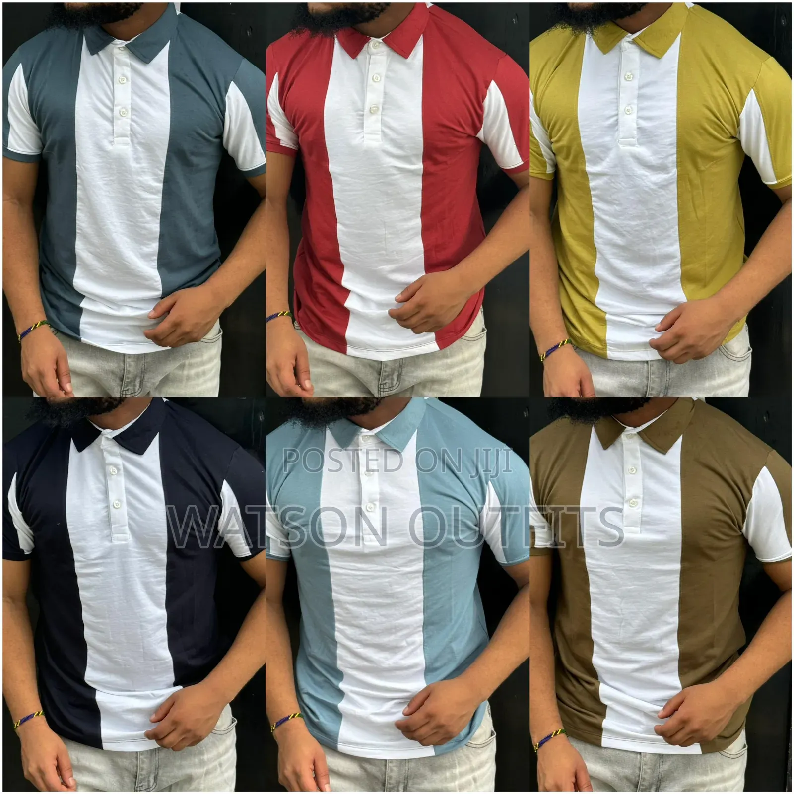 T-Shirts Au Formsix Kali Za Rangi Mbalimbali