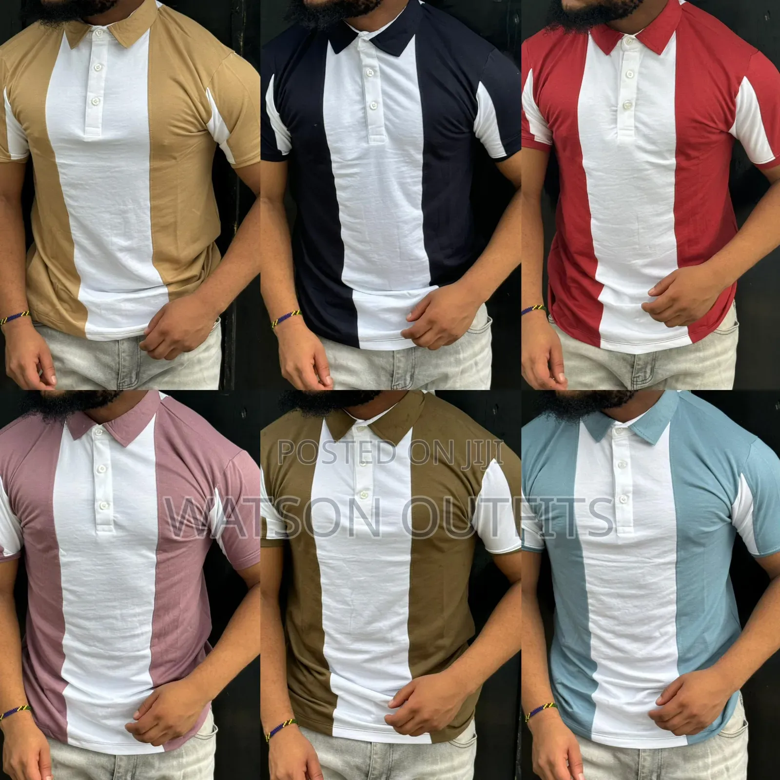 T-Shirts Au Formsix Kali Za Rangi Mbalimbali