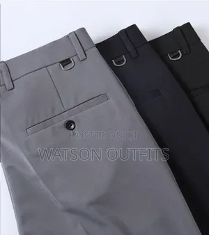 Pants /Suruali Kali Za Vitambaa Original