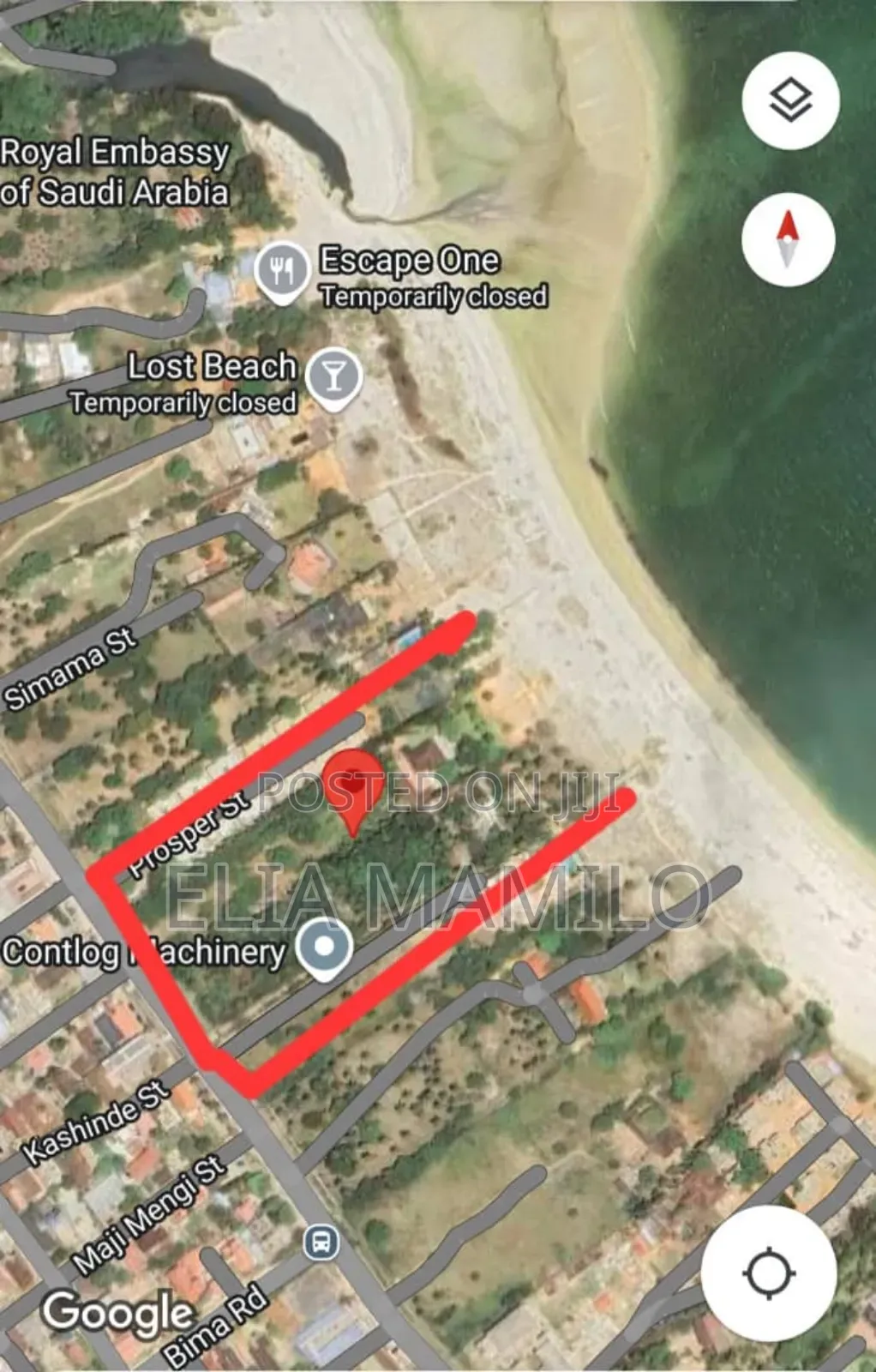 Beach Plot for Sale in Dar Es Salaam Mikocheni