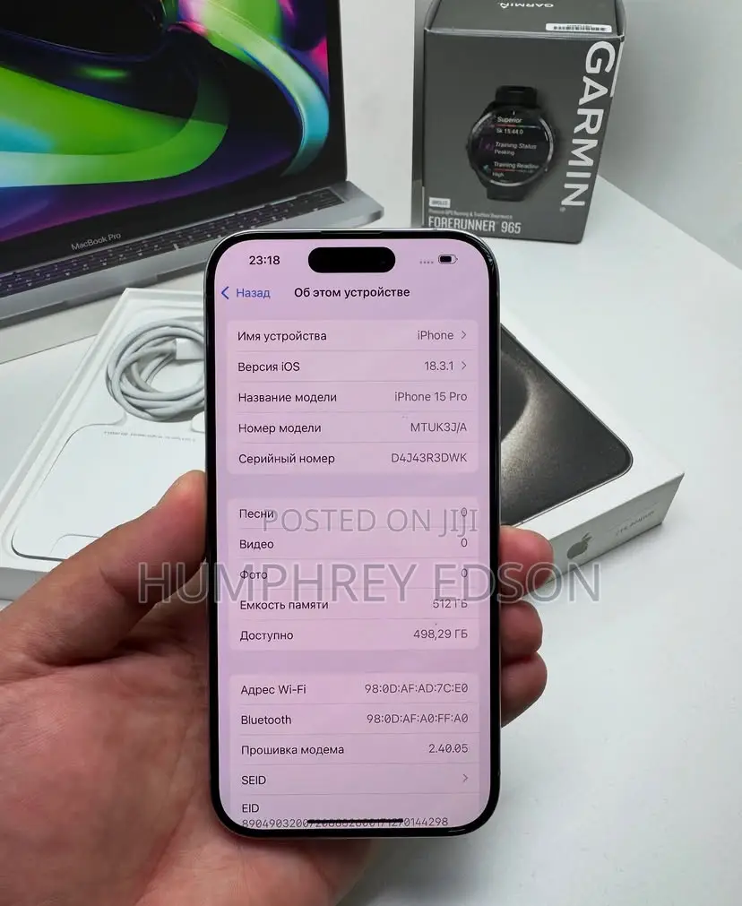 New Apple iPhone 15 Pro 256 GB Gray