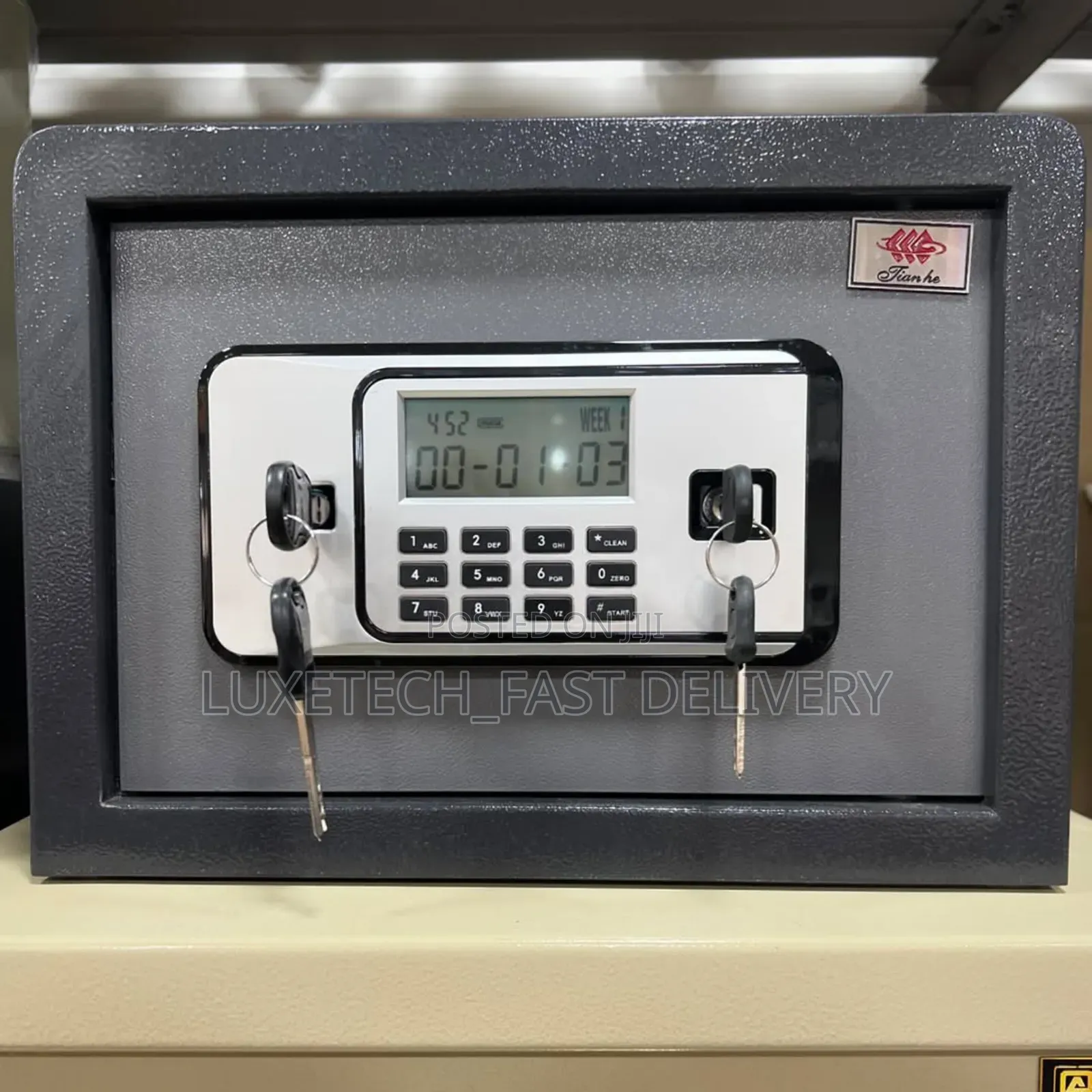 Tianhe Digital Safe For Securely Storing Valuables.