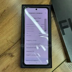 New Samsung Galaxy Z Flip4 128 GB Black