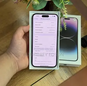 New Apple iPhone 14 Pro Max 256 GB Black