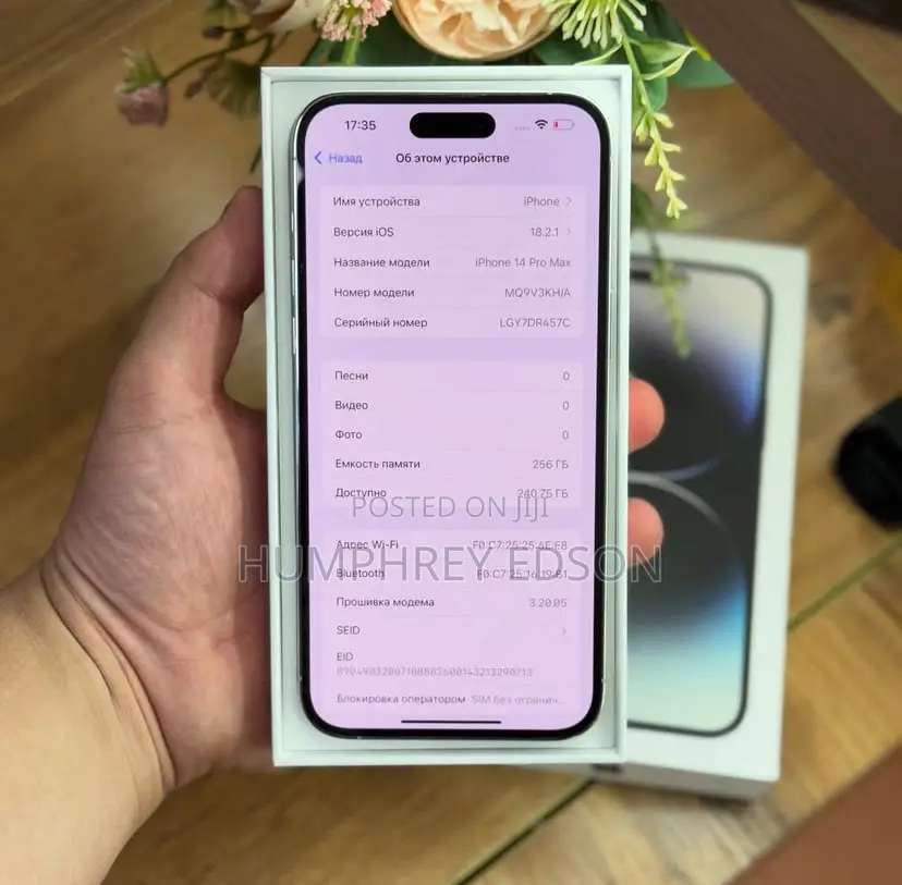 New Apple iPhone 14 Pro Max 256 GB Silver