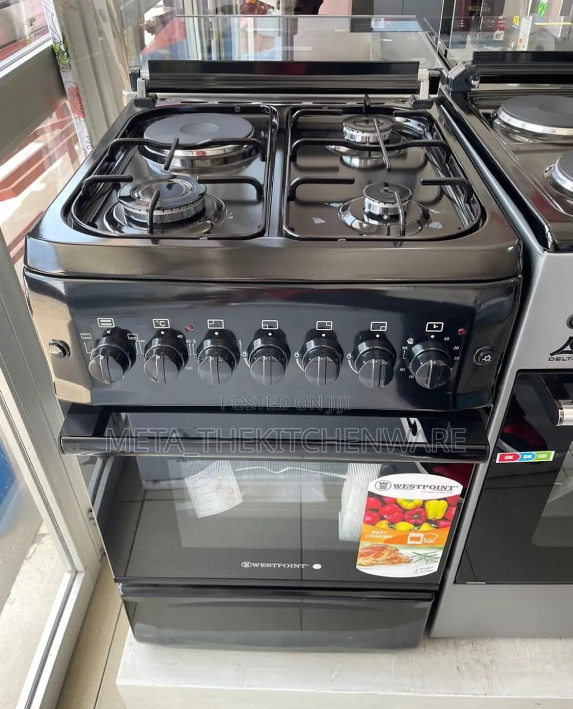 Westpoint Cooker 3gas + 1electric + Electric Oven 60x60cm