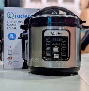 Qiudes Electric Pressure Cooker 8litres
