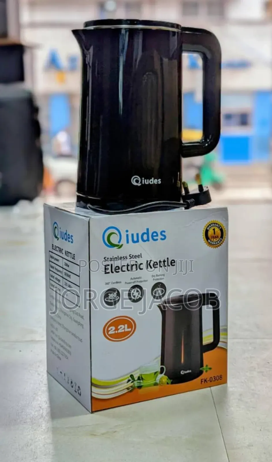 2.2l Stainless Steel Electric Kettle