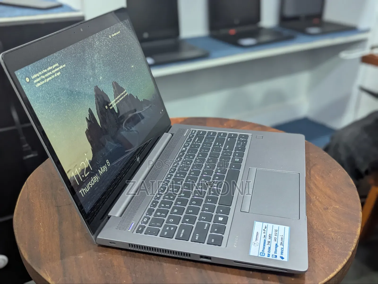 New Laptop HP ZBook 14u G6 8GB Intel Core I5 SSD 512GB