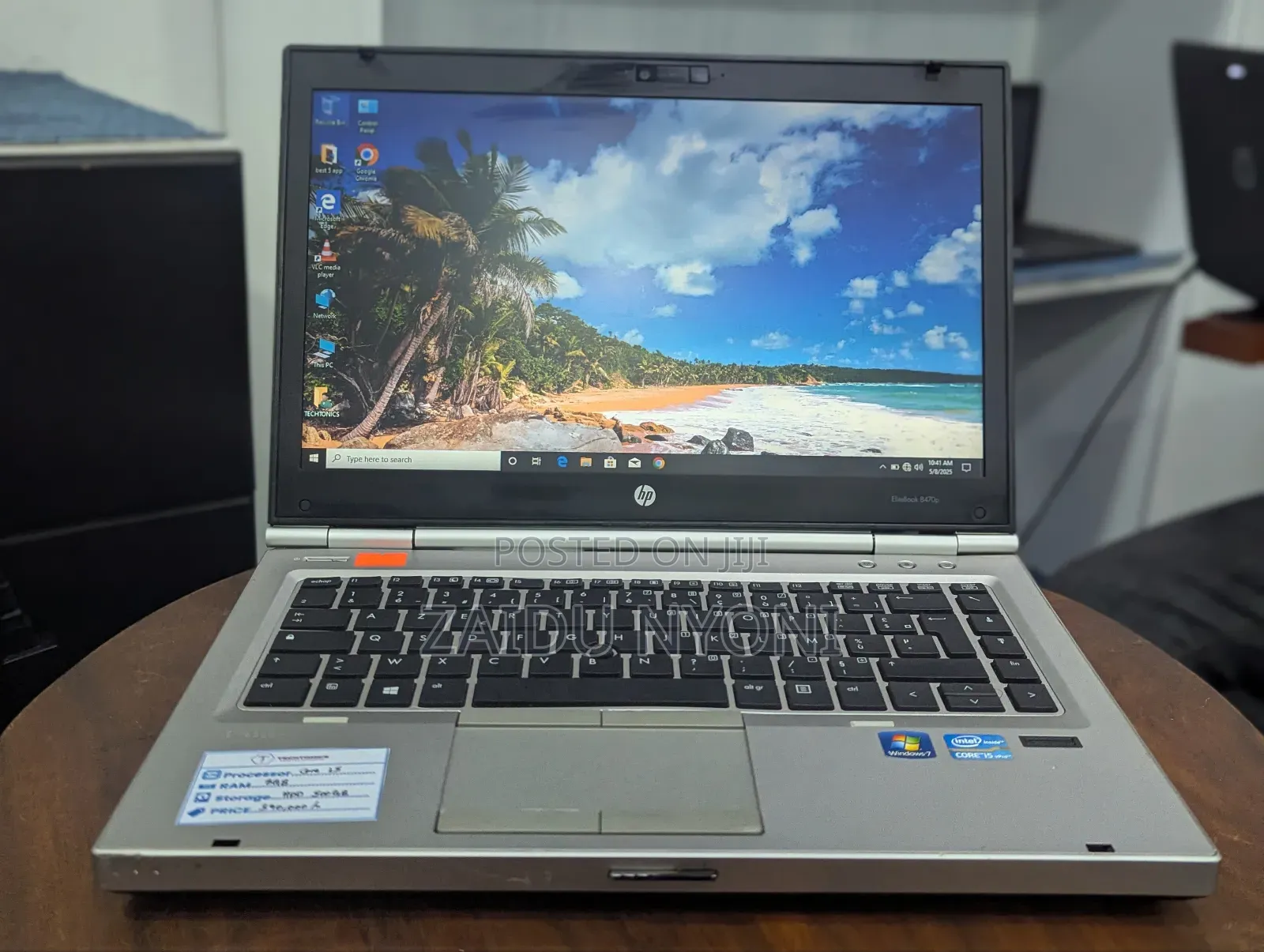 Laptop HP EliteBook 8470P 8GB Intel Core I5 HDD 500GB