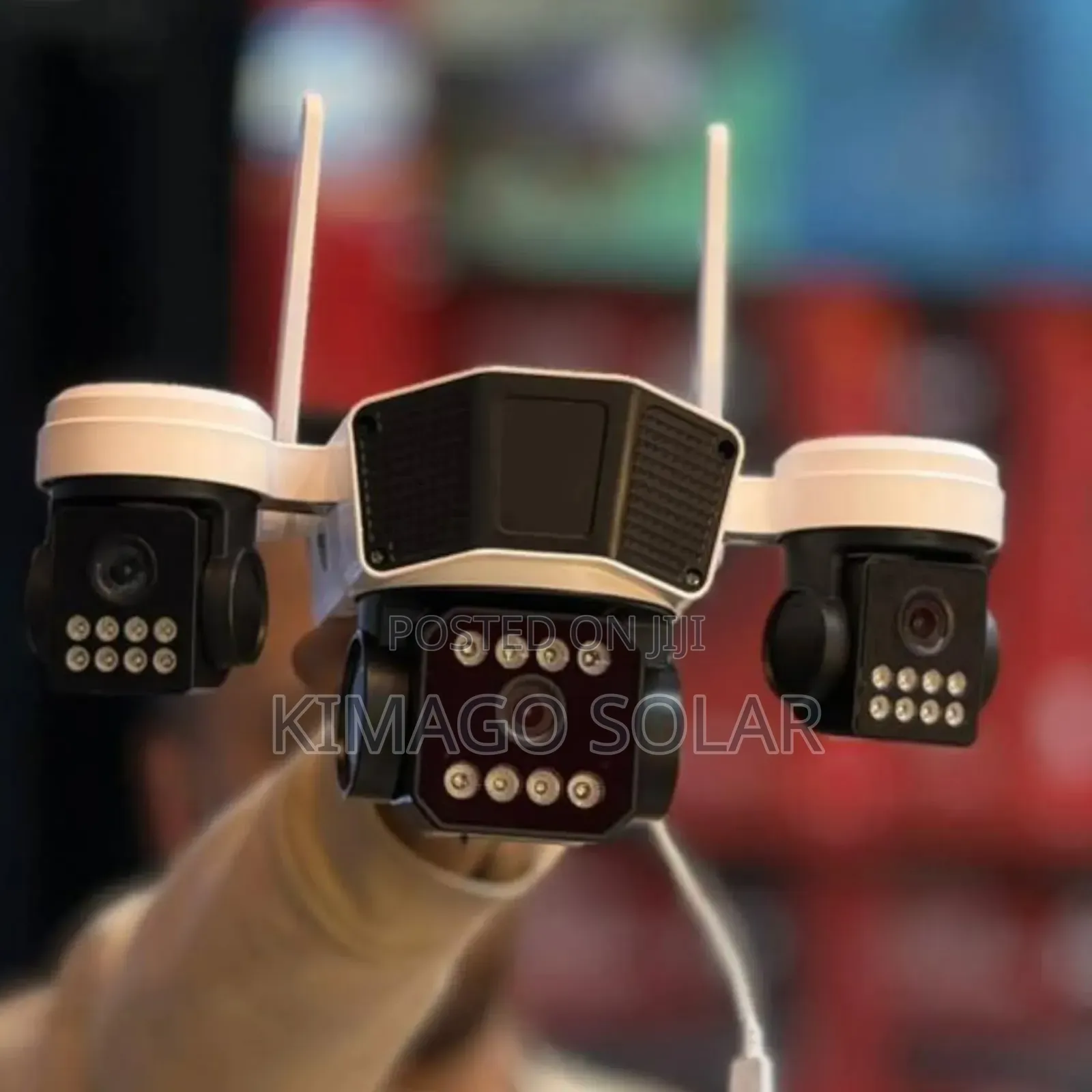 Security Solar Camera Lenzi 3 4g Tumia Bila Wi-Fi