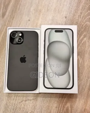 New Apple iPhone 15 128 GB Black