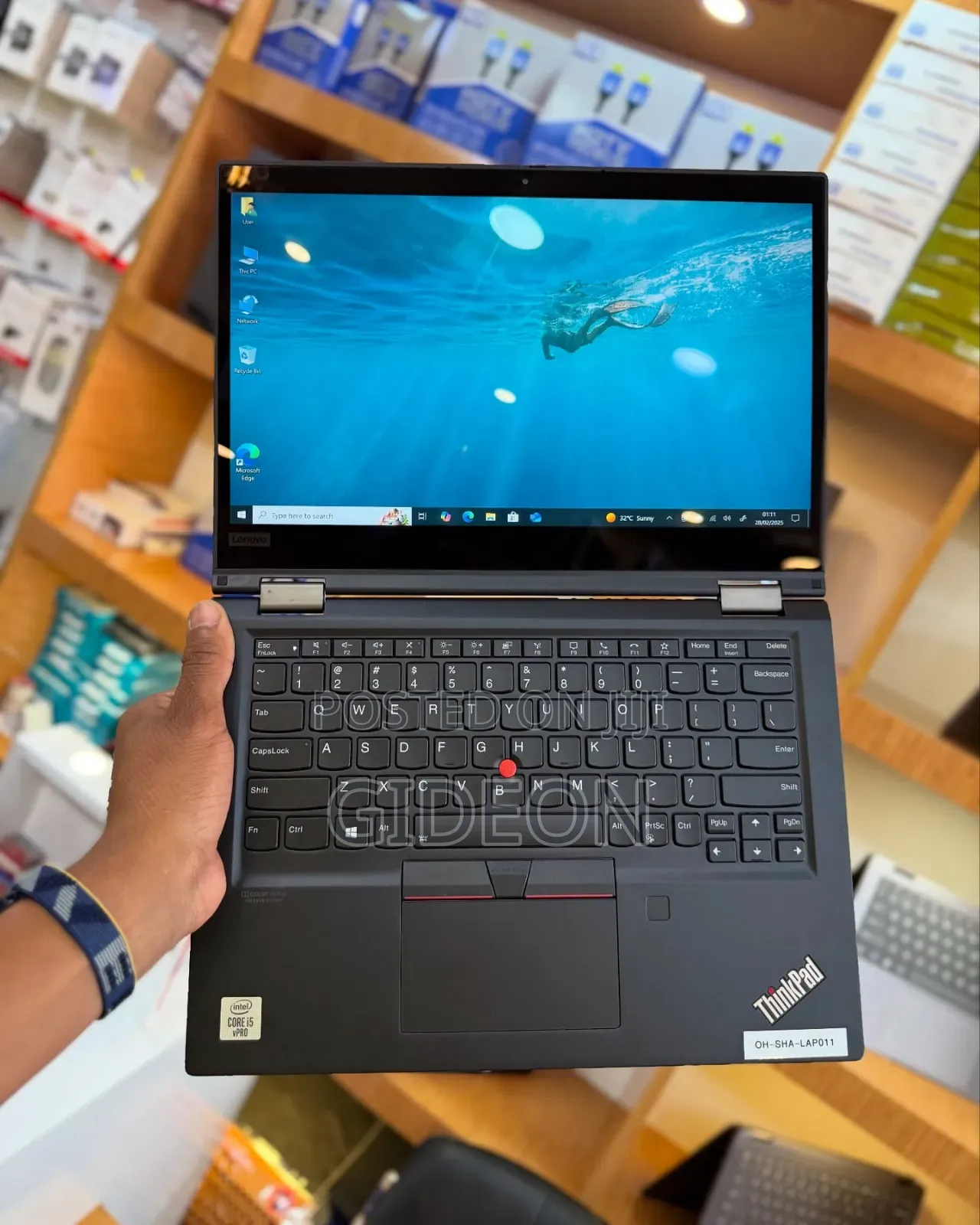 Laptop Lenovo Thinkpad X13 Yoga 8GB Intel Core I5 SSD 512GB