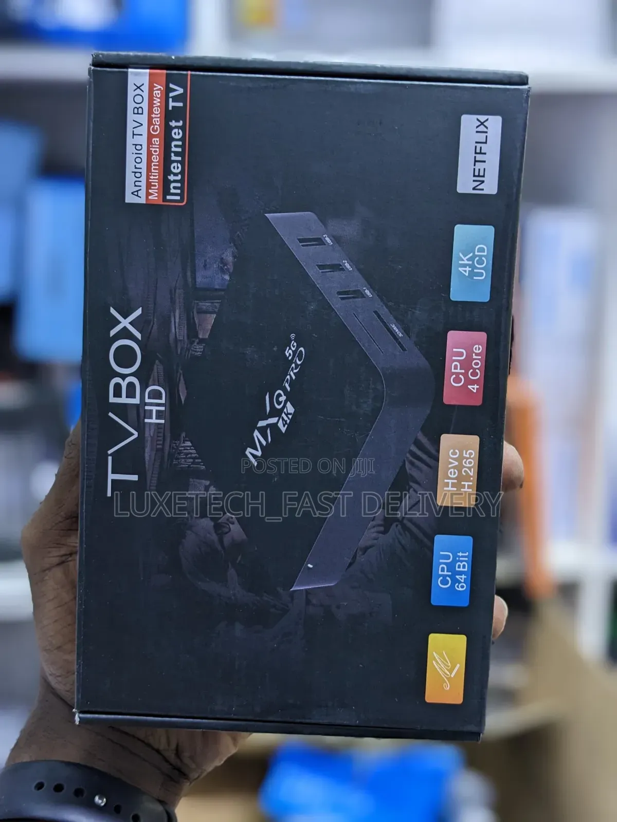 MXQ Pro Tv Box, Android-Based Multimedia Device