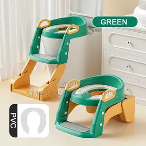 Potty Training Seat With Step Stool Ladder Seat for Toddlers