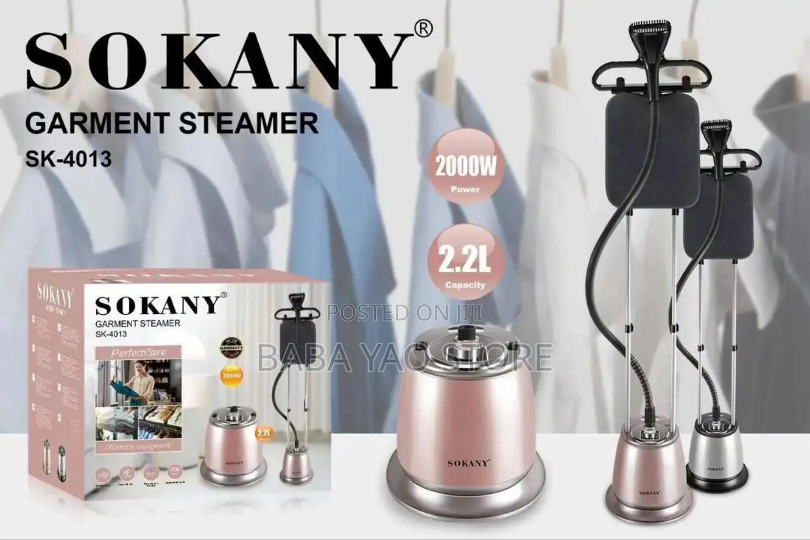 Sk-4013 Garments Care 2.2l Steam Iron 100% Original Steamer.
