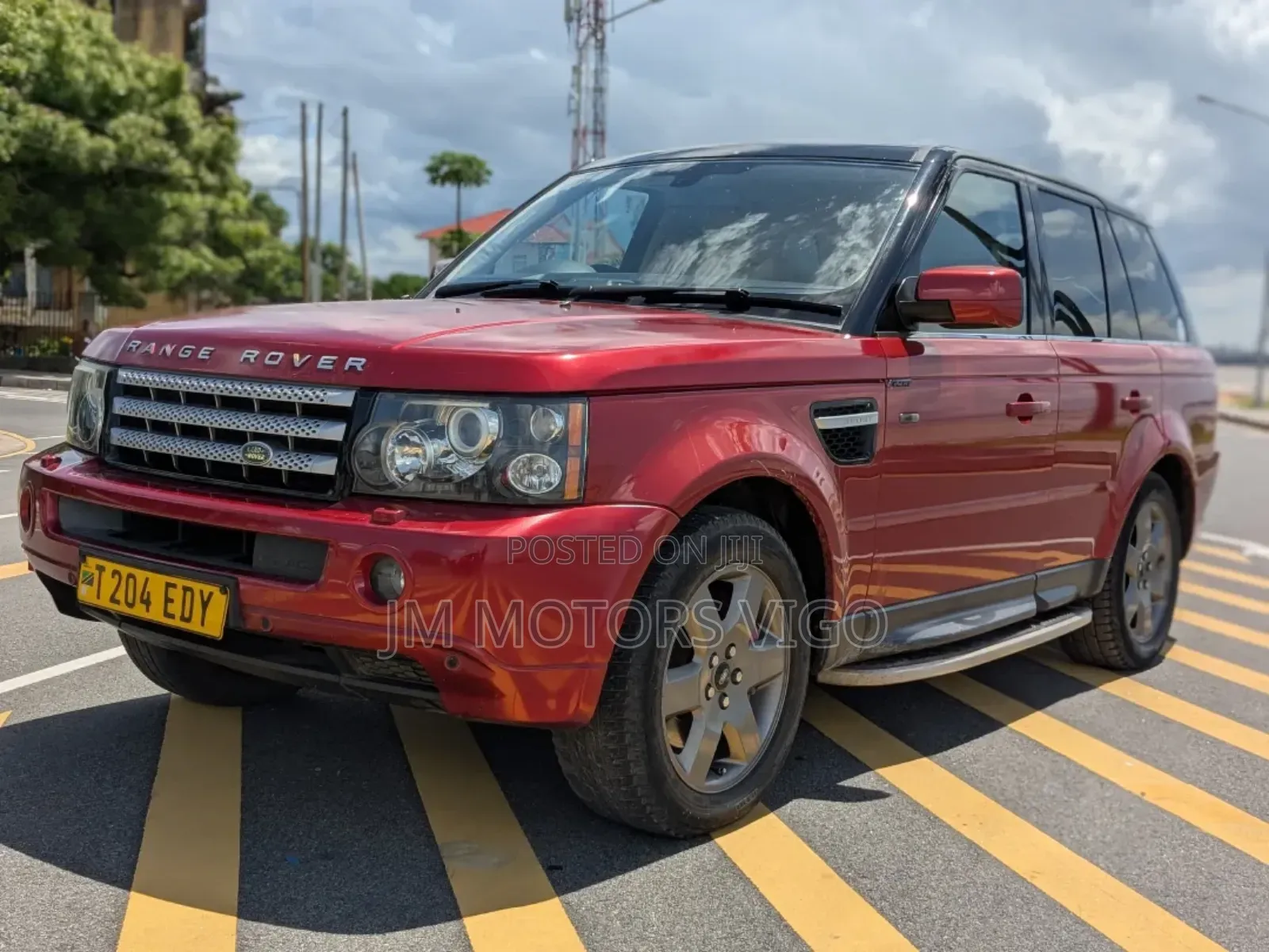 Land Rover Range Rover Sport 2008 Red