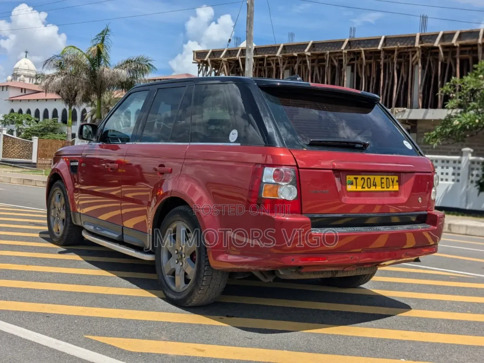 Land Rover Range Rover Sport 2008 Red
