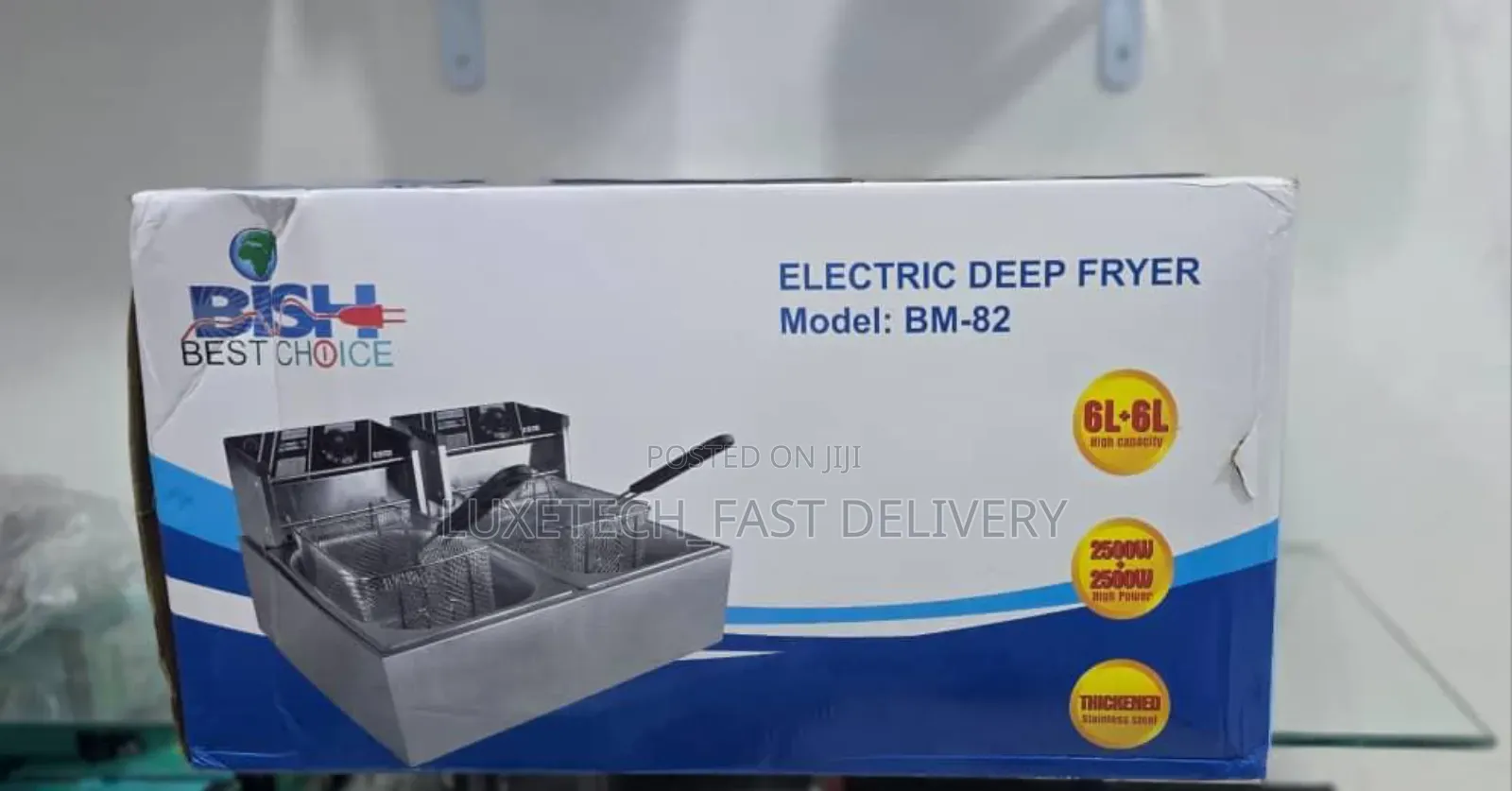 Bish Electric Deep Fryer 12 Liters