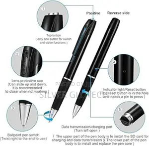 Spy Pen Camera Support 128gb and 150minutes Video Shooting