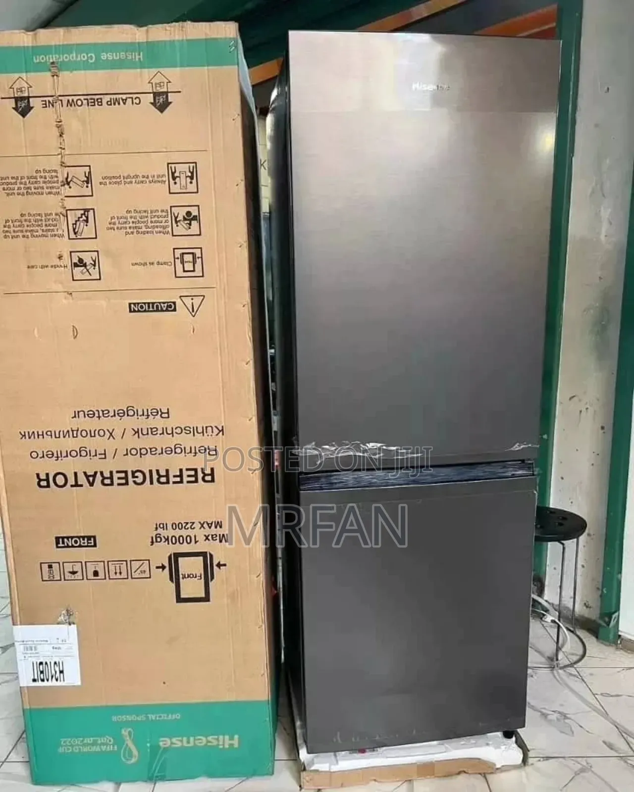 Hisense Refrigerator Double Doors H310bit 221l