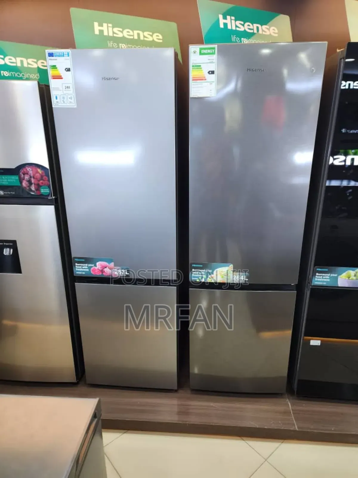 Hisense Refrigerator 265l H370bit