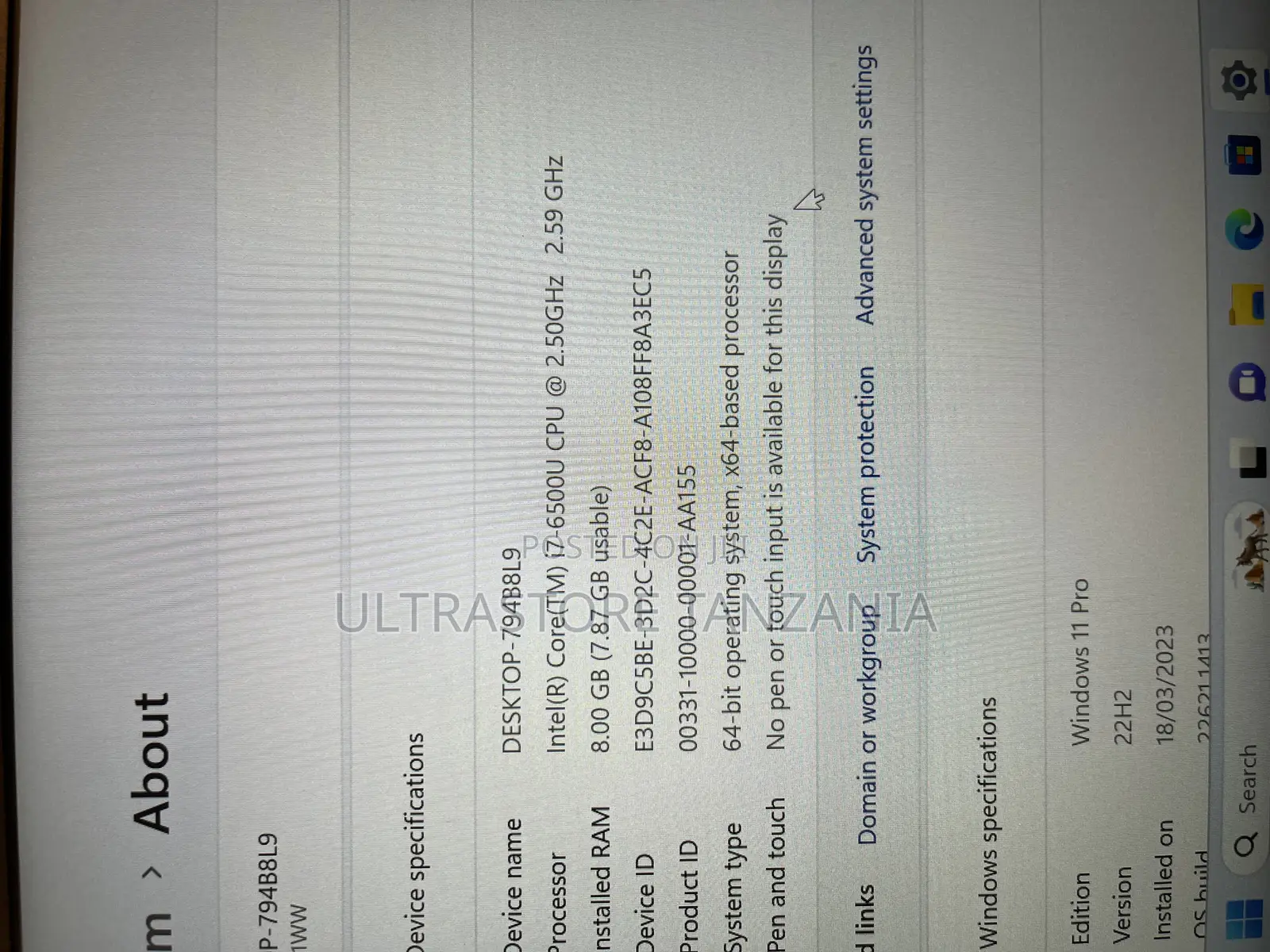 New Laptop Lenovo ThinkPad X1 Carbon 8GB Intel Core I7 SSD 256GB