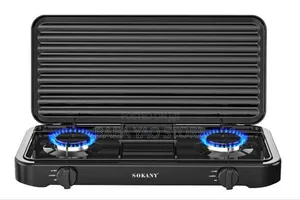 Sk-07004 2burbers Simple Operation 100% Original Gas Stove