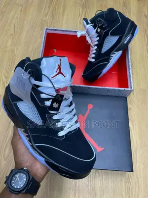 Air Jordan 5 Retro Og Black Metallic