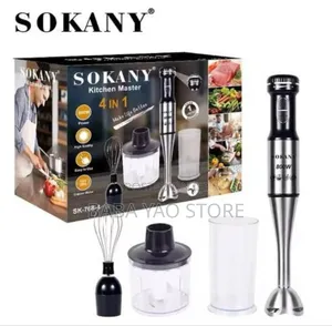 4in1 Sk768-4 Multi Function Kitchen Master Handheld Blender.