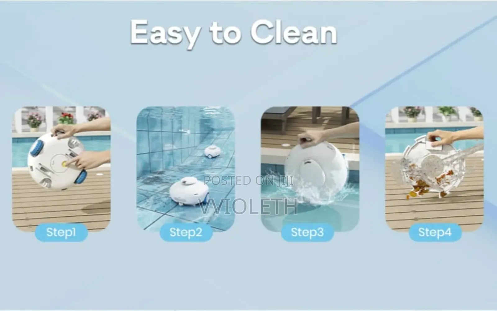 Robot Cleaner for Swimming Pool