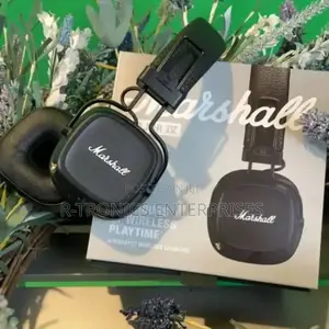 Marshall Major Iv on-Ear Bluetooth Headphone, Black