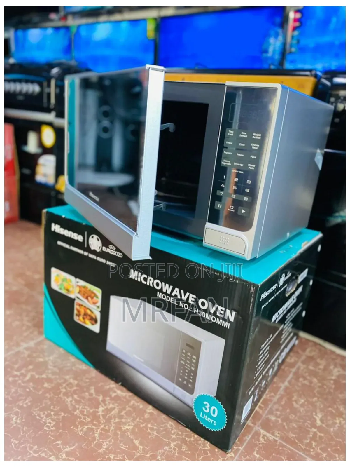 Hisense Microwave Siliver 30l