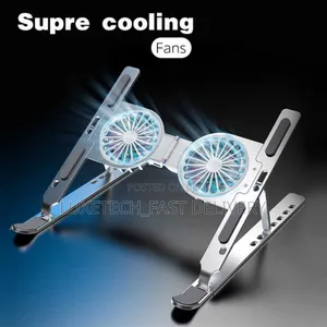 Portable and Multifunctional Laptop Stand With Cooling Fans