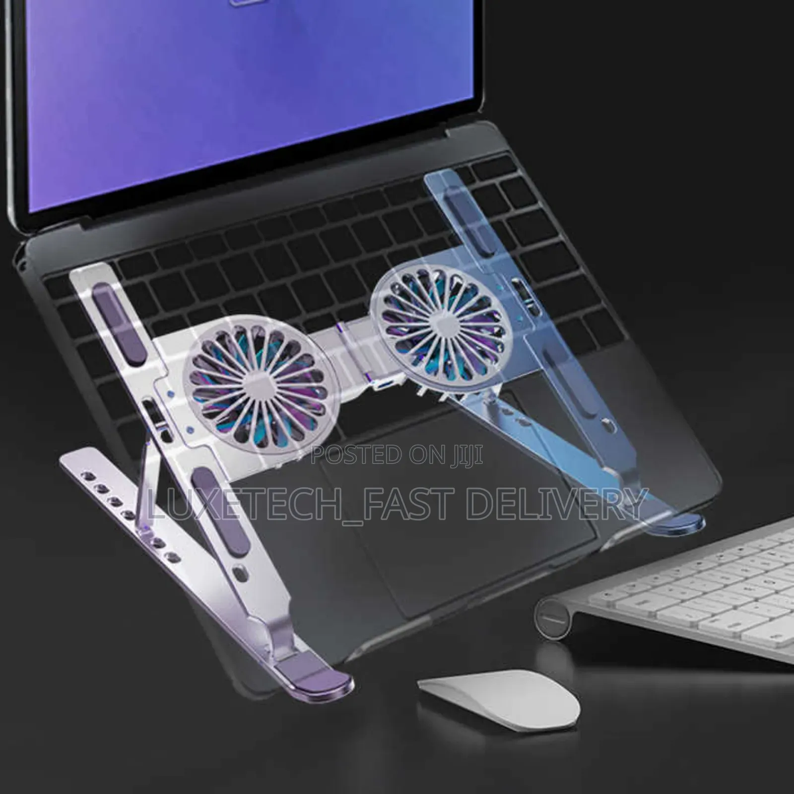 Portable and Multifunctional Laptop Stand With Cooling Fans