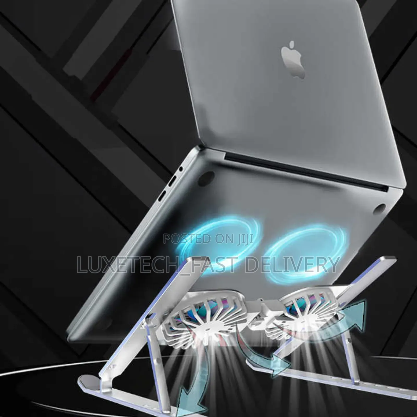 Portable and Multifunctional Laptop Stand With Cooling Fans