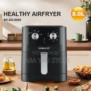 Sk-Zg-8045 Intelligent 100% Original Health Airfryer 8l.