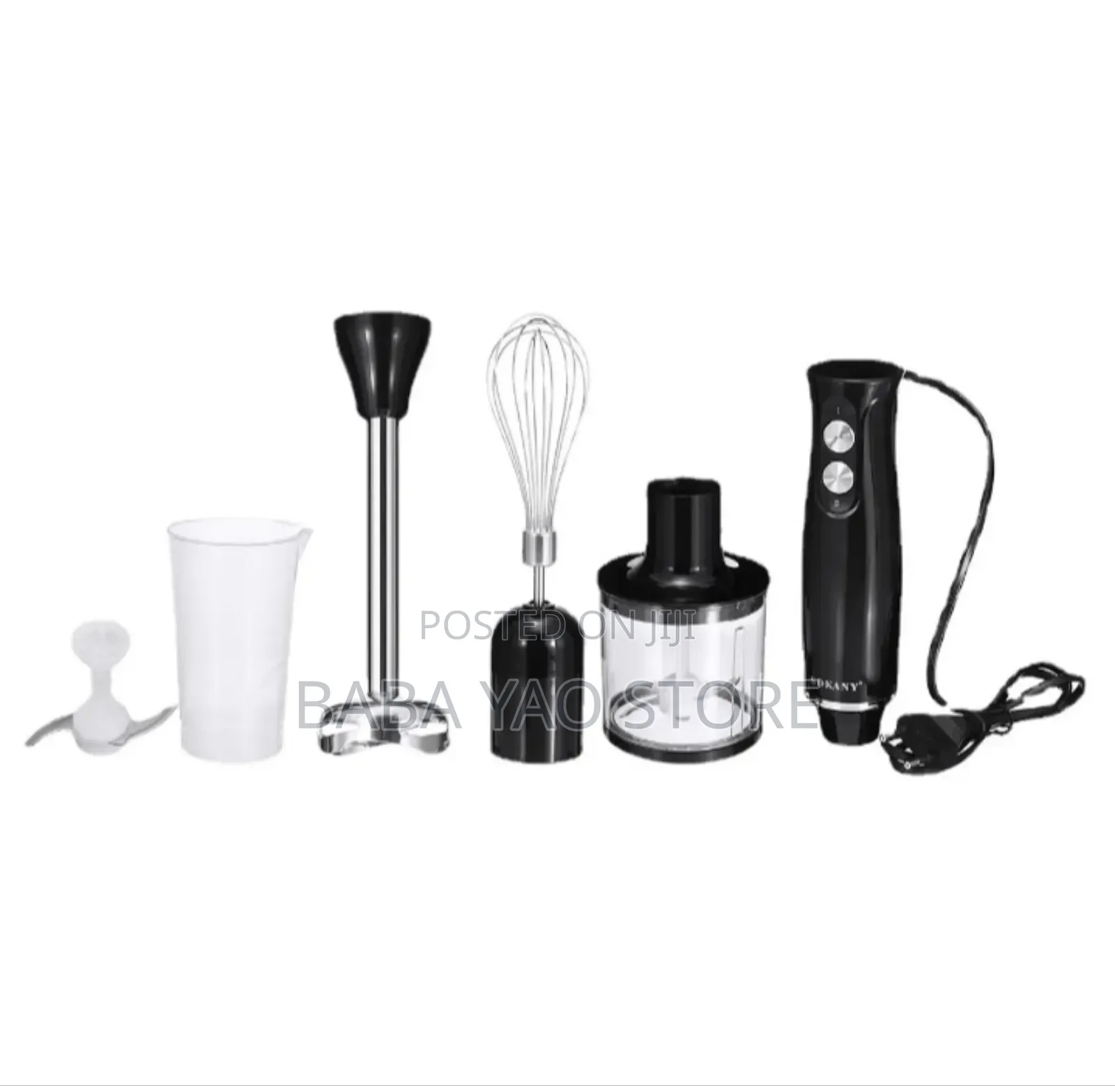 4in1 Sk768-4 Multi Function Kitchen Master Handheld Blender.