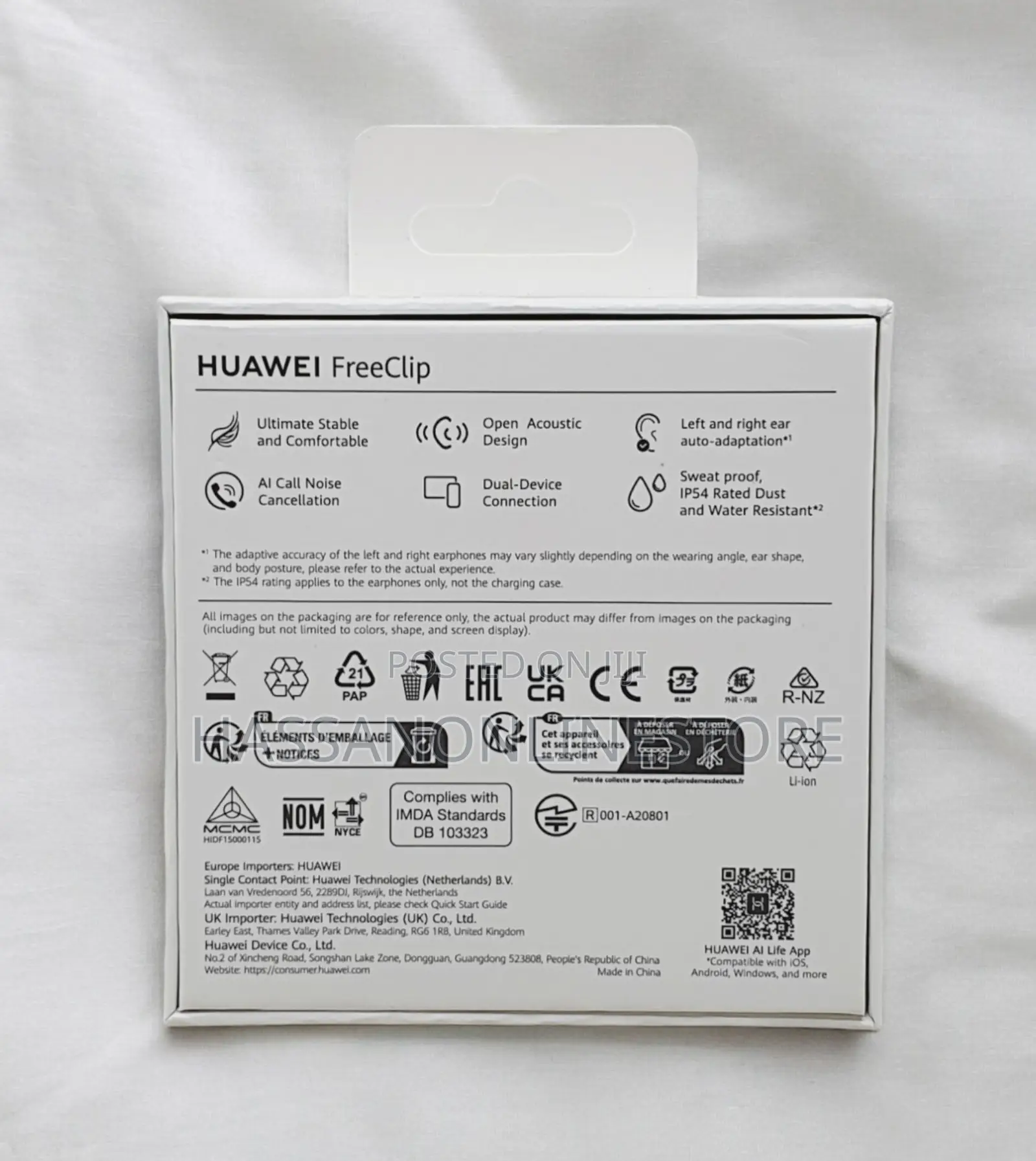 Huawei Freeclip Wireless Open Earbuds
