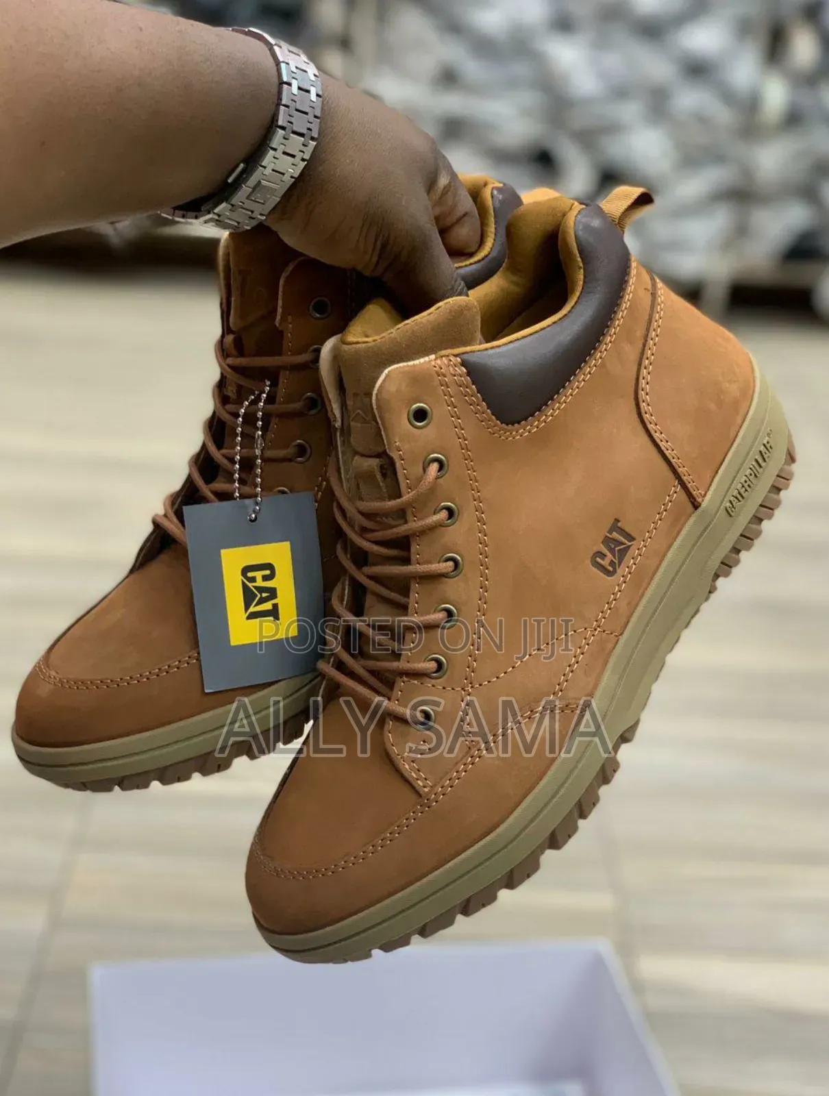 Men's Boots Caterpillar 3colors Material Leather