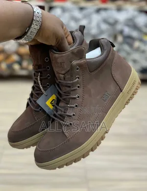Men's Boots Caterpillar 3colors Material Leather