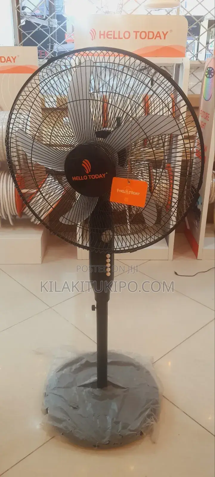 Hello Today Rechargeable Fan Ac/Dc